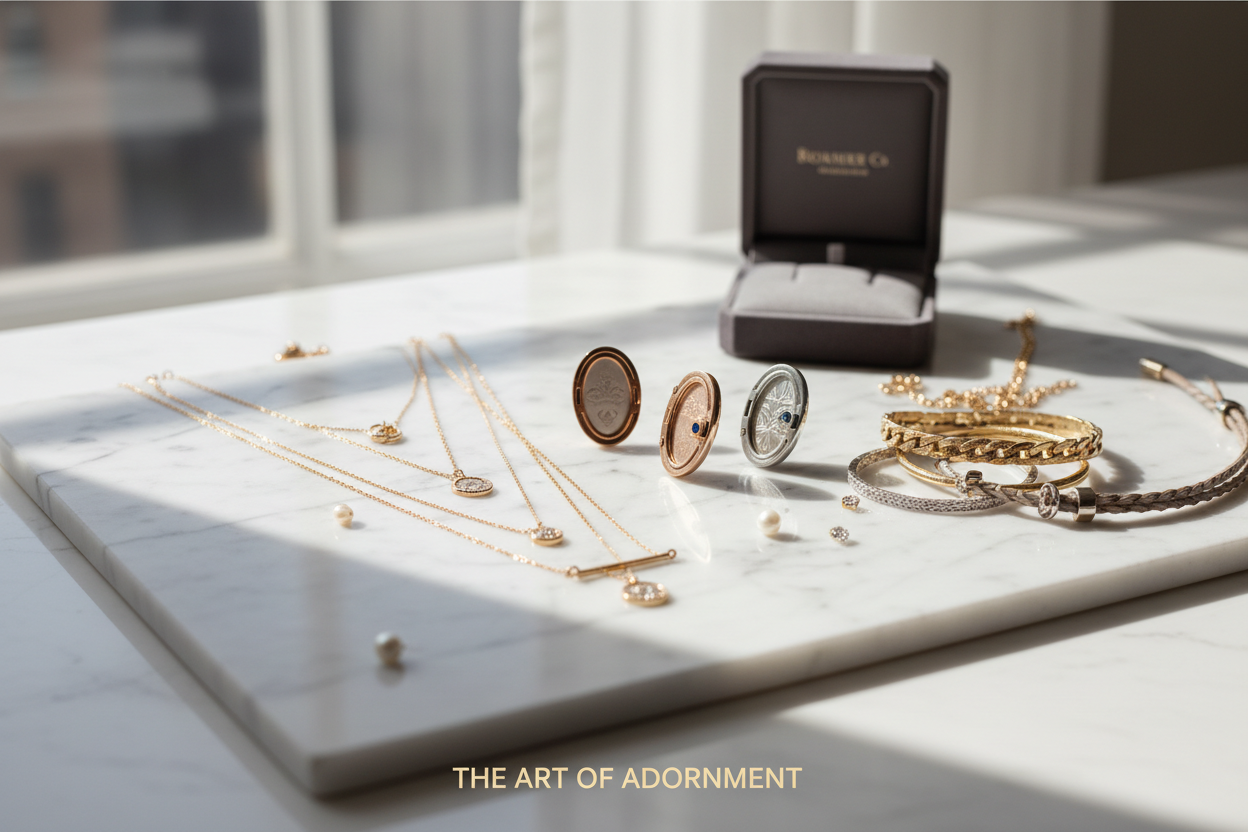 View of a jewllery collection